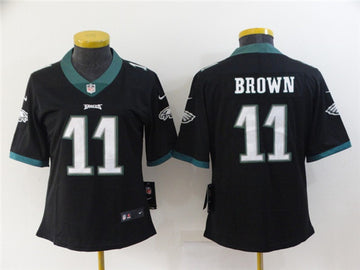 A. J Philadelphia Eagles brown Vapor jersey