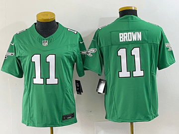 A. J Philadelphia Eagles brown jersey