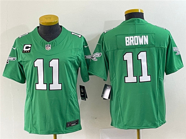 A. J Philadelphia Eagles brown jersey