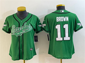 A. J Philadelphia Eagles brown jersey