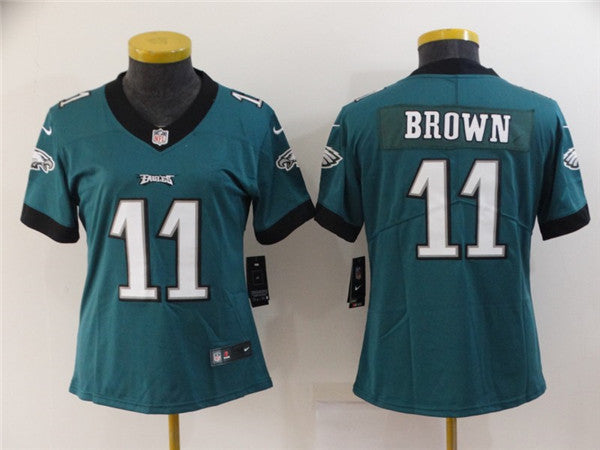 A. J Philadelphia Eagles brown Vapor jersey