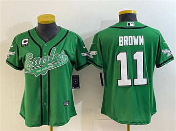 A. J Philadelphia Eagles brown jersey