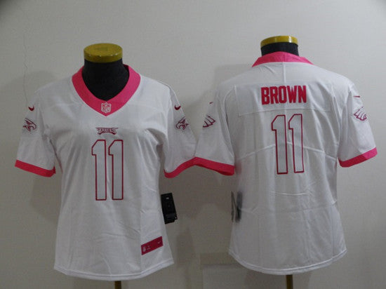 A. J Philadelphia Eagles brown jersey