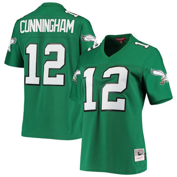 Randall Cunningham Philadelphia Eagles green jersey