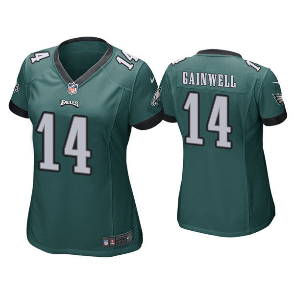 Kenneth Gainwell Philadelphia Eagles green Vapor jersey