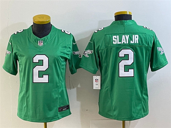 Darius Slay Jr Philadelphia Eagles green jersey