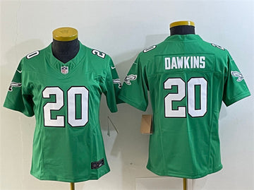 Brian Dawkins Philadelphia Eagles green jersey