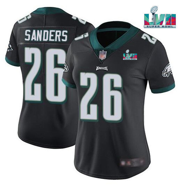 Miles Sanders Philadelphia Eagles black Vapor jersey