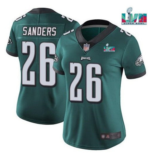 Miles Sanders Philadelphia Eagles green Vapor jersey
