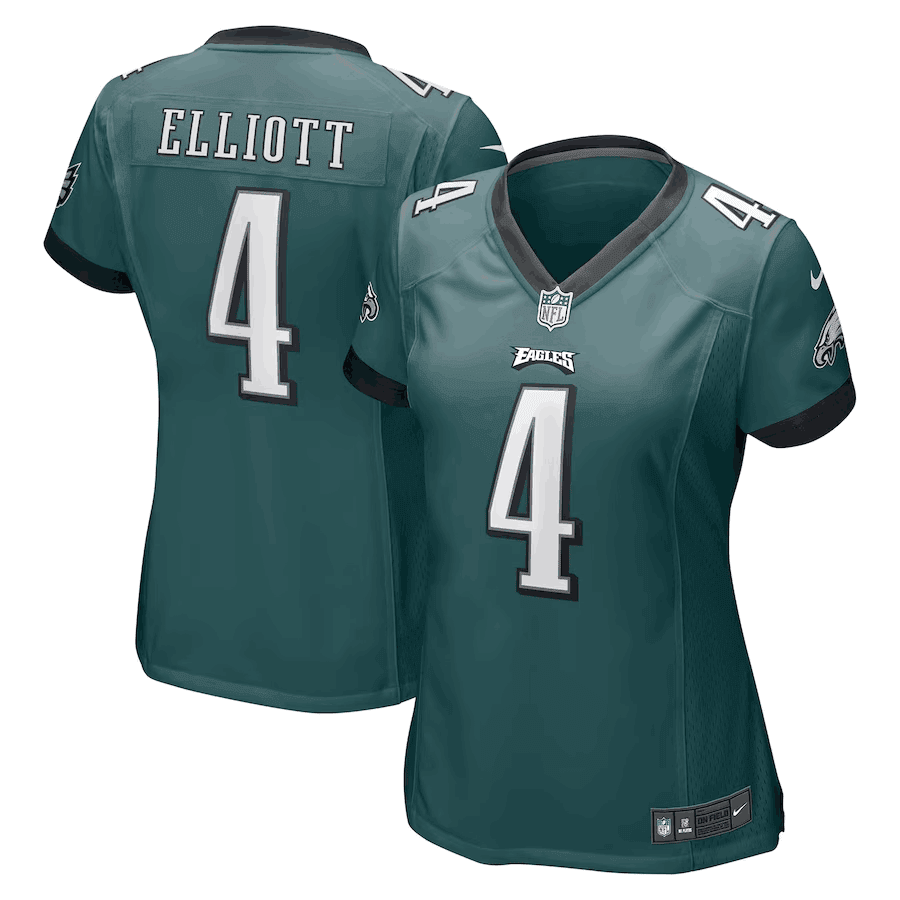 Jake Elliott Philadelphia Eagles green Game jersey