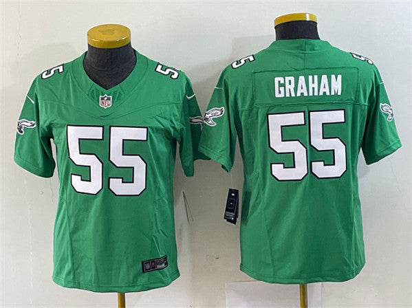 Brandon Graham Philadelphia Eagles green jersey