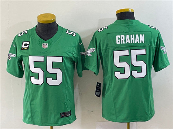 Brandon Graham Philadelphia Eagles green jersey