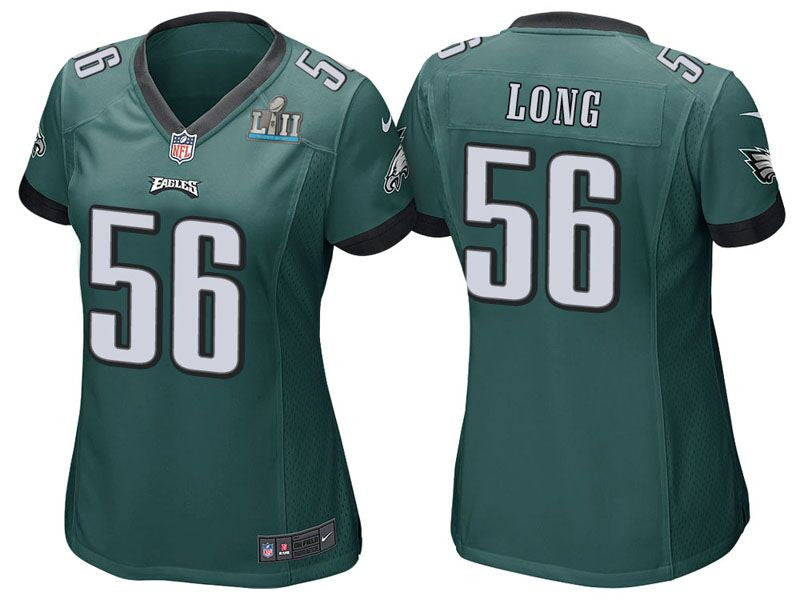 Chris Long Philadelphia Eagles green Game jersey