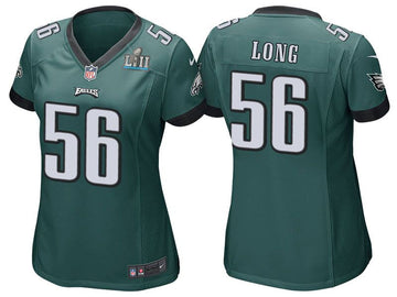 Chris Long Philadelphia Eagles green Game jersey
