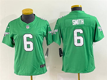 DeVonta Smith Philadelphia Eagles green jersey