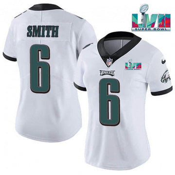 DeVonta Smith Philadelphia Eagles white Vapor jersey