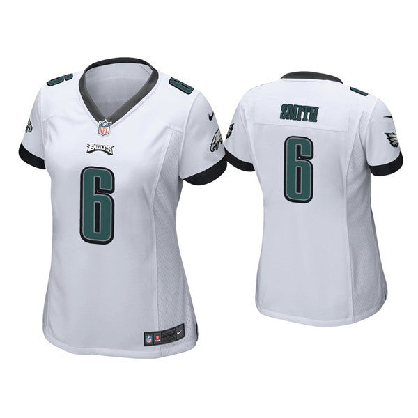 DeVonta Smith Philadelphia Eagles white Vapor jersey