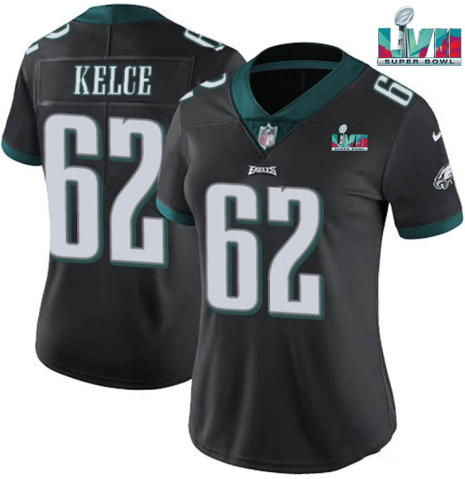 Jason Kelce Philadelphia Eagles black Untouchable jersey