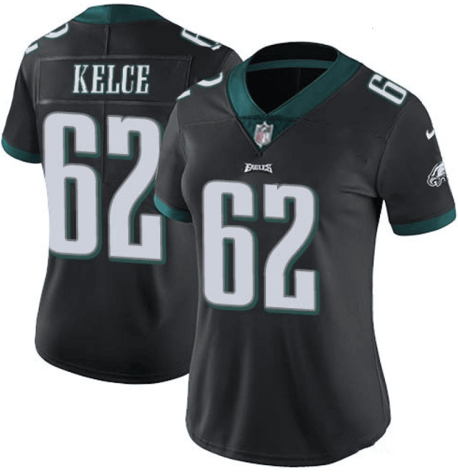 Jason Kelce Philadelphia Eagles black Vapor jersey