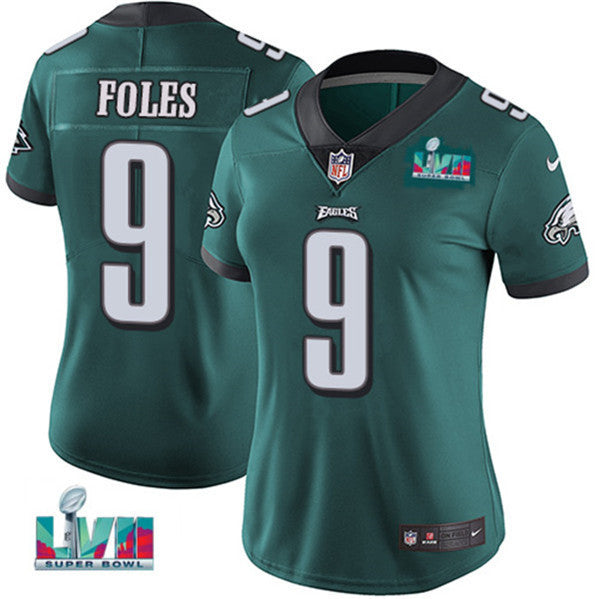Nick Foles Philadelphia Eagles green Vapor jersey