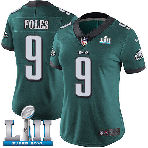 Nick Foles Philadelphia Eagles green Game jersey