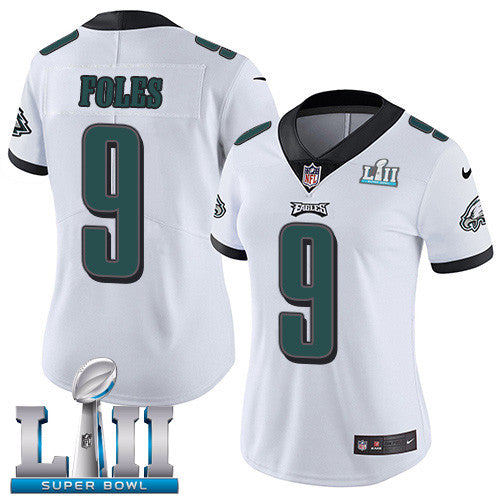 Nick Foles Philadelphia Eagles white Game jersey