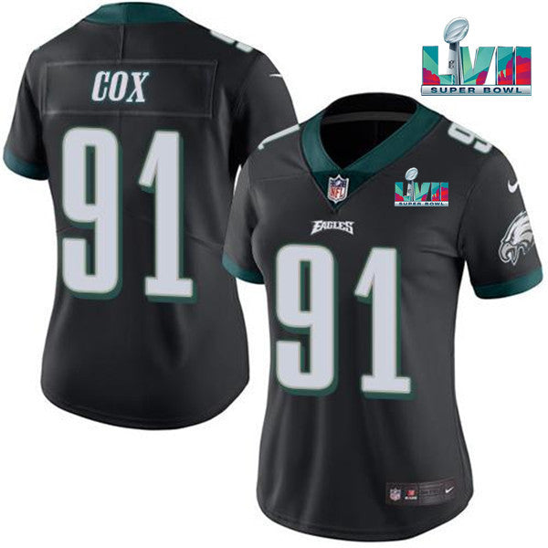 Fletcher Cox Philadelphia Eagles black Vapor jersey