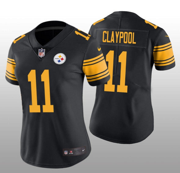 Chase Claypool Pittsburgh Steelers black Color Rush jersey