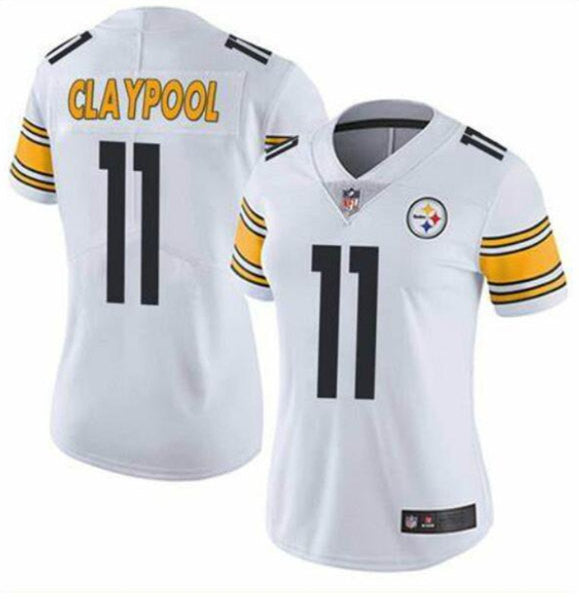 Chase Claypool Pittsburgh Steelers white Vapor jersey