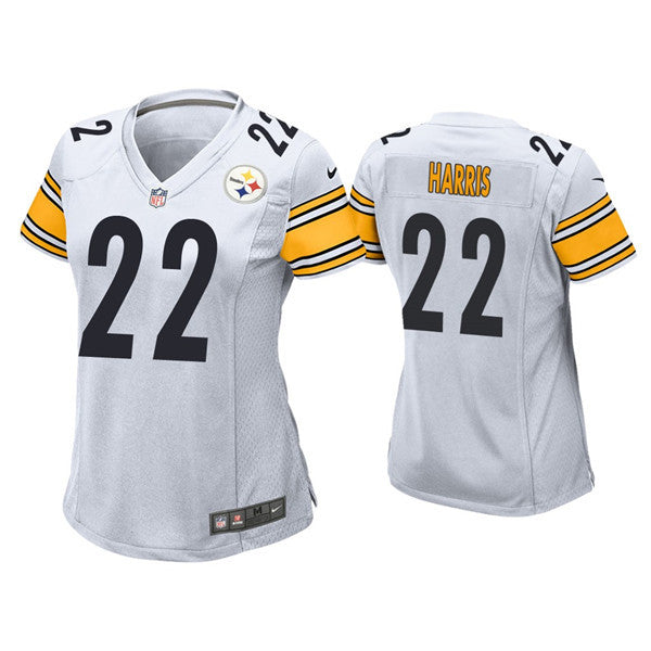 Najee Harris Pittsburgh Steelers white Vapor jersey