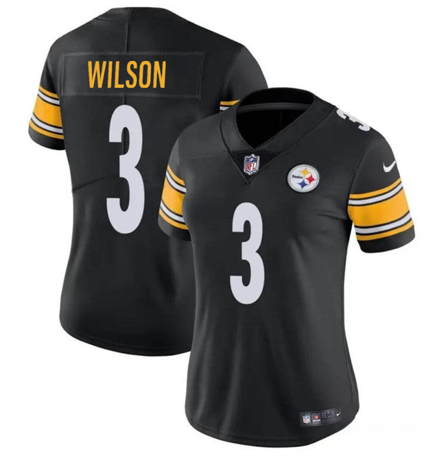 Russell Wilson Pittsburgh Steelers black Vapor jersey