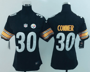 James Conner Pittsburgh Steelers black Vapor jersey