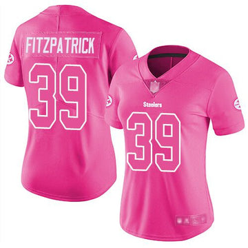 Minkah Fitzpatrick Pittsburgh Steelers pink Vapor jersey