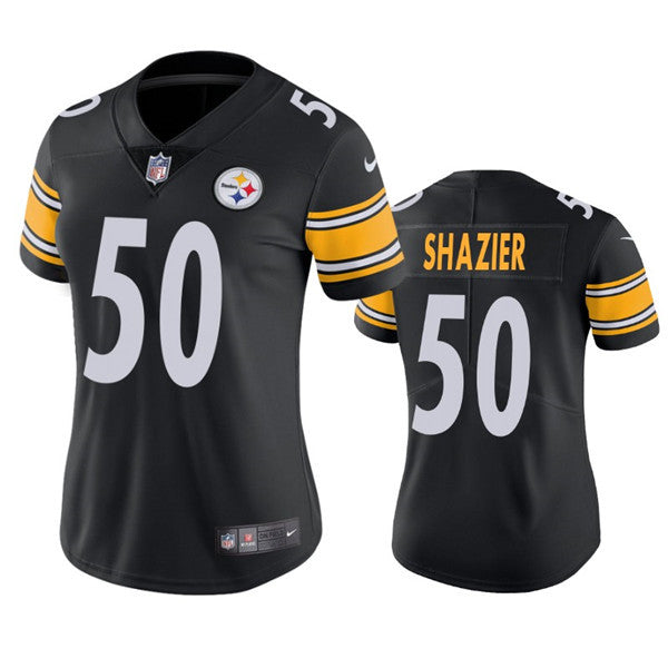Ryan Shazier Pittsburgh Steelers black Vapor jersey