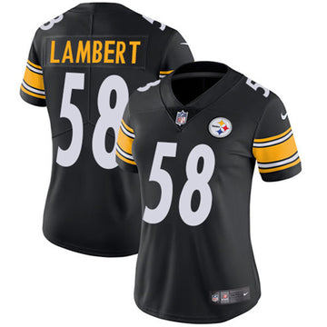 Jack Lambert Pittsburgh Steelers black Vapor jersey