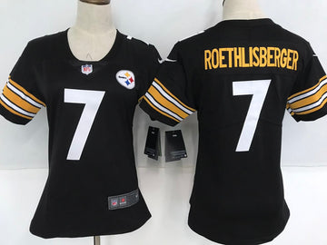Ben Roethlisberger Pittsburgh Steelers black Vapor jersey