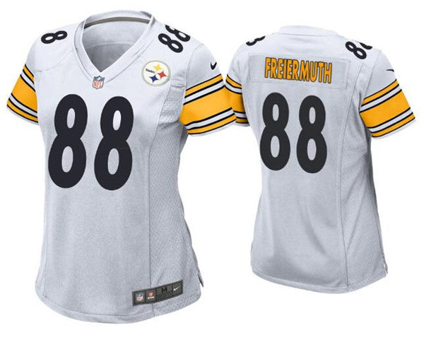 Pat Freiermuth Pittsburgh Steelers white Vapor jersey