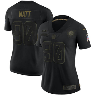 T. J. Watt Pittsburgh Steelers black Limited jersey