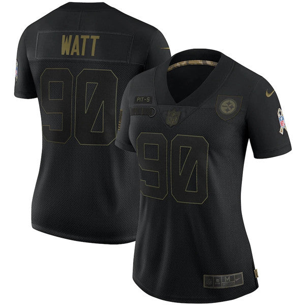 T. J. Watt Pittsburgh Steelers black Limited jersey