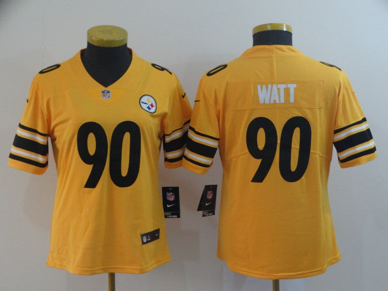 T. J. Watt Pittsburgh Steelers gold Inverted Legend jersey