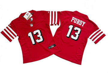 Brock Purdy New San Francisco 49ers red jersey