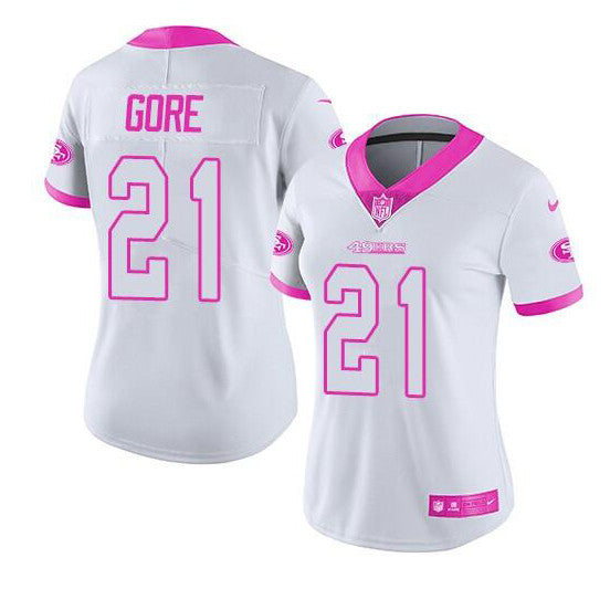 Frank Gore San Francisco 49ers white jersey