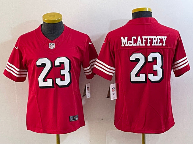 Christian McCaffrey New San Francisco 49ers red Untouchable jersey