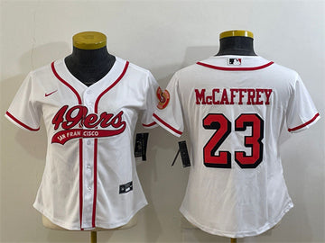 Christian McCaffrey New San Francisco 49ers white jersey