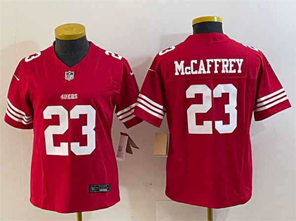 Christian McCaffrey San Francisco 49ers red Untouchable jersey