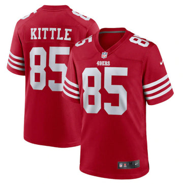 George Kittle San Francisco 49ers red jersey