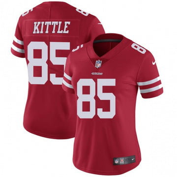 George Kittle San Francisco 49ers red Vapor jersey