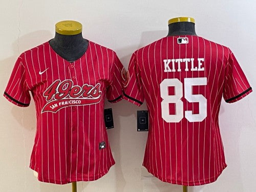 George Kittle San Francisco 49ers red jersey