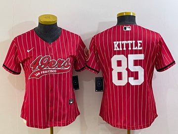 George Kittle San Francisco 49ers red jersey