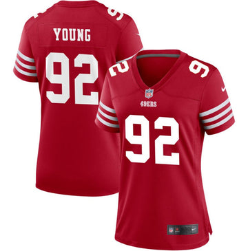 Chase Young San Francisco 49ers red jersey